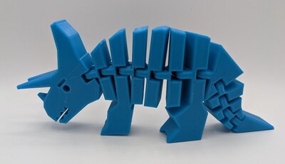 Flexible 3D printed Dinosaur Toy - image2